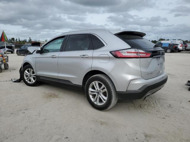 2FMPK4J91KBC03859 - 2019 FORD EDGE SEL SILVER photo 2