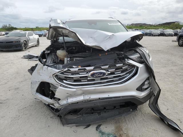 2FMPK4J91KBC03859 - 2019 FORD EDGE SEL SILVER photo 5