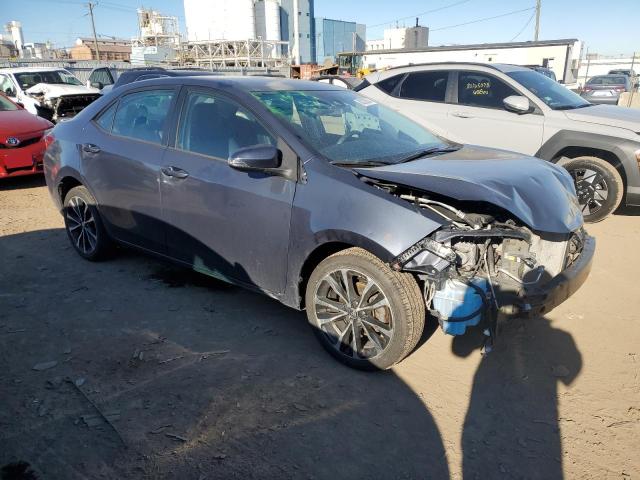 5YFBURHE5KP911323 - 2019 TOYOTA COROLLA L GRAY photo 4