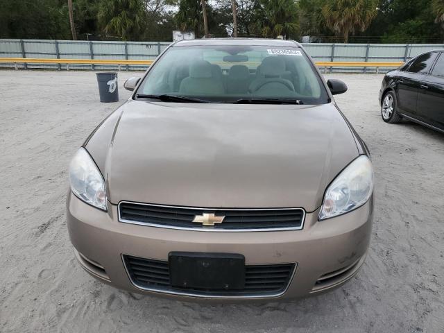 2G1WT58N779294052 - 2007 CHEVROLET IMPALA LT TAN photo 5