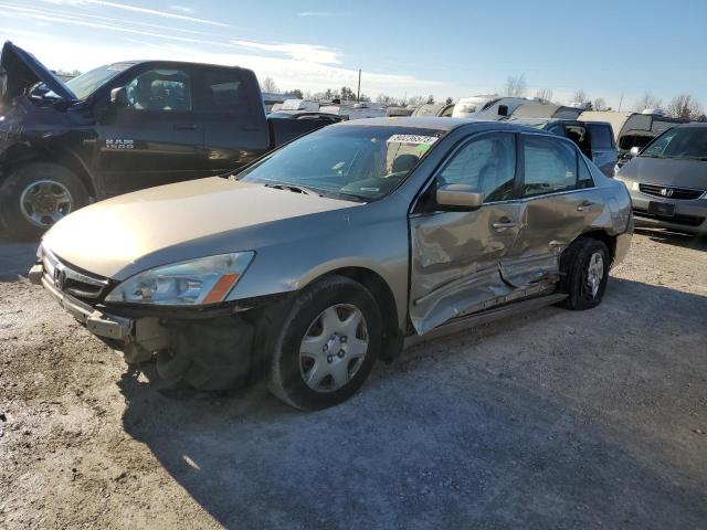 1HGCM56497A045145 - 2007 HONDA ACCORD LX BROWN photo 1