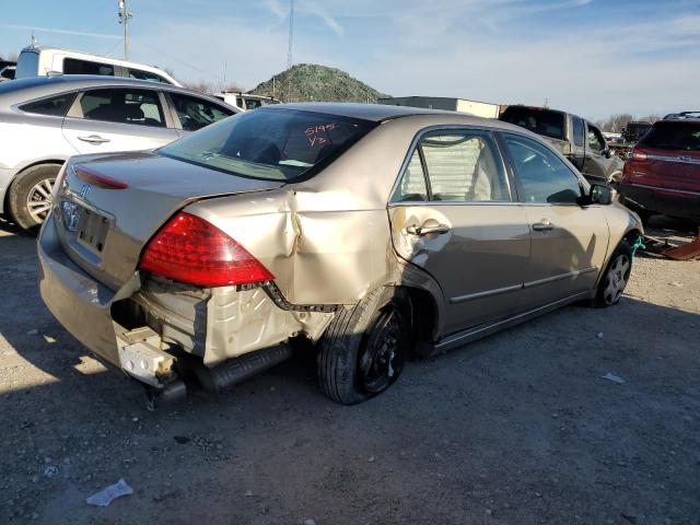 1HGCM56497A045145 - 2007 HONDA ACCORD LX BROWN photo 3