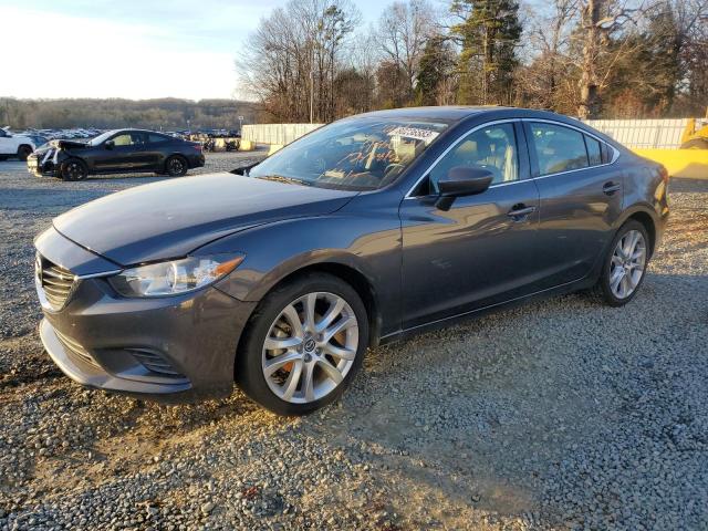 JM1GJ1V54G1444864 - 2016 MAZDA 6 TOURING GRAY photo 1