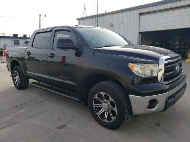 5TFEM5F17CX046931 - 2012 TOYOTA TUNDRA CREWMAX SR5 BLACK photo 4