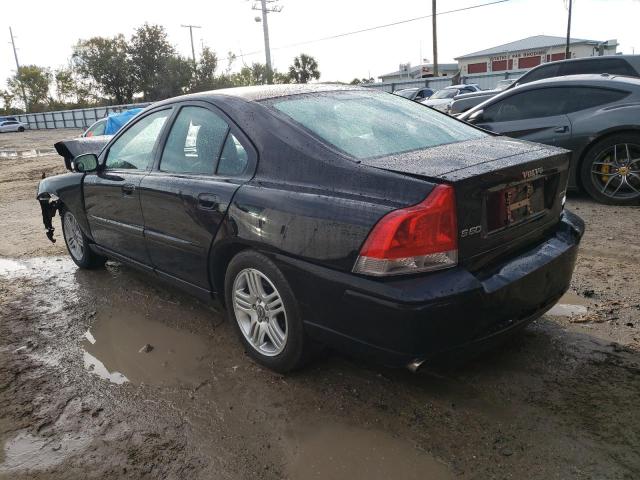 YV1RS592782685336 - 2008 VOLVO S60 2.5T BLACK photo 2