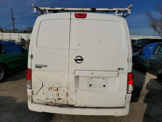 3N6CM0KN5DK696005 - 2013 NISSAN NV200 2.5S WHITE photo 6