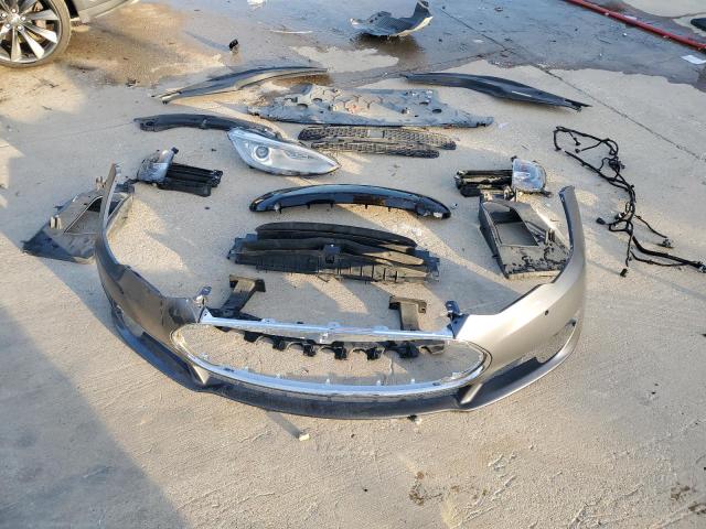 5YJSA1E21GF128586 - 2016 TESLA MODEL S CHARCOAL photo 12