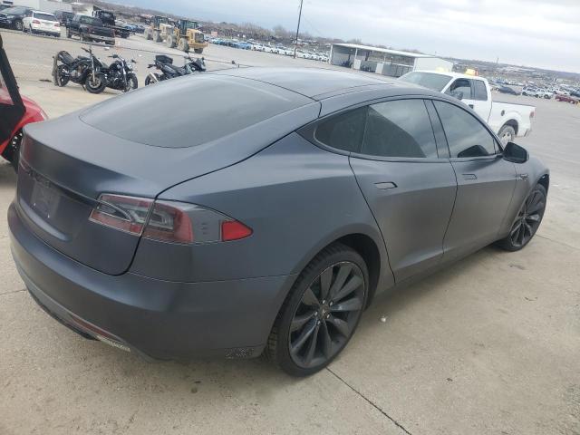 5YJSA1E21GF128586 - 2016 TESLA MODEL S CHARCOAL photo 3