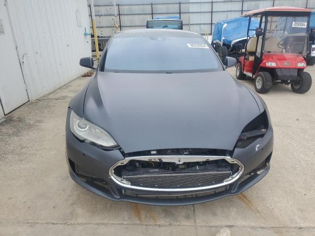 5YJSA1E21GF128586 - 2016 TESLA MODEL S CHARCOAL photo 5