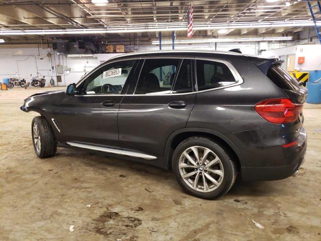 5UXTR9C53KLE15203 - 2019 BMW X3 XDRIVE30I CHARCOAL photo 2