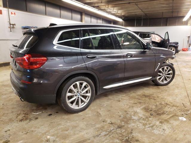 5UXTR9C53KLE15203 - 2019 BMW X3 XDRIVE30I CHARCOAL photo 3