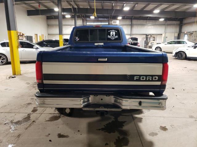 2FTHF26F9SCA67698 - 1995 FORD F250 BLUE photo 6