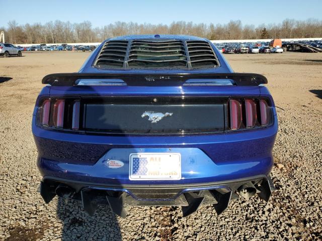 1FA6P8TH9G5235425 - 2016 FORD MUSTANG BLUE photo 6