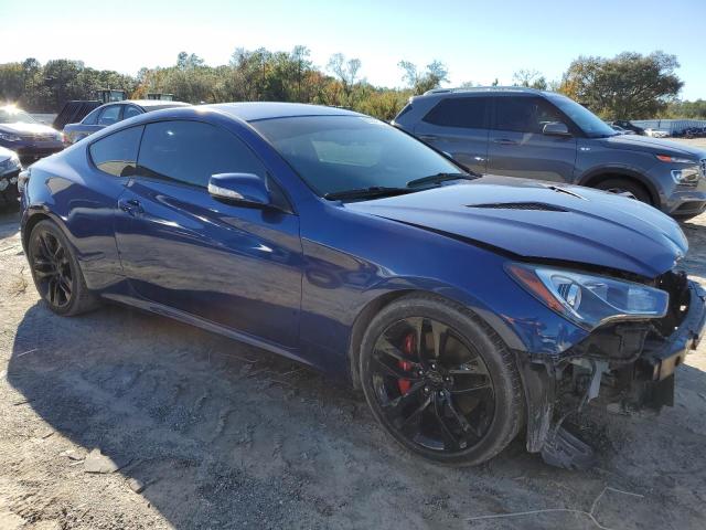 KMHHU6KJ8FU124191 - 2015 HYUNDAI GENESIS CO 3.8L BLUE photo 4