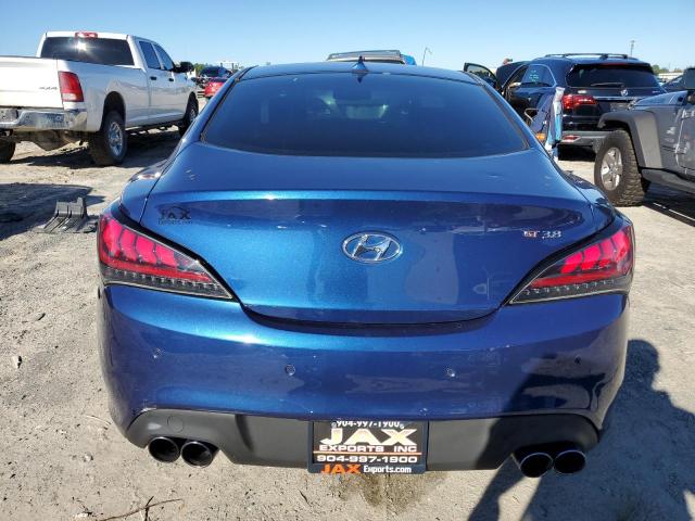 KMHHU6KJ8FU124191 - 2015 HYUNDAI GENESIS CO 3.8L BLUE photo 6