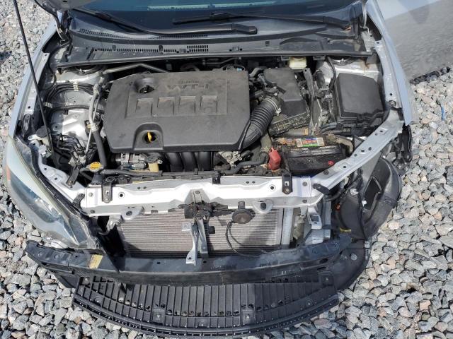 2T1BURHE3FC240370 - 2015 TOYOTA COROLLA L GRAY photo 11