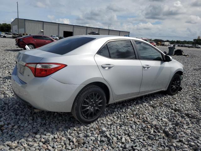 2T1BURHE3FC240370 - 2015 TOYOTA COROLLA L GRAY photo 3