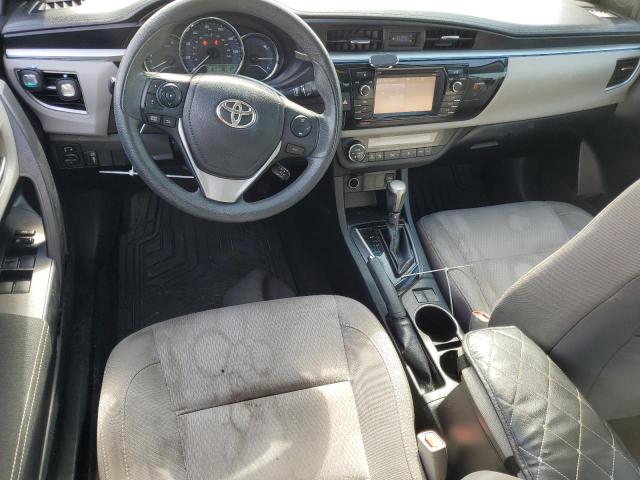 2T1BURHE3FC240370 - 2015 TOYOTA COROLLA L GRAY photo 8