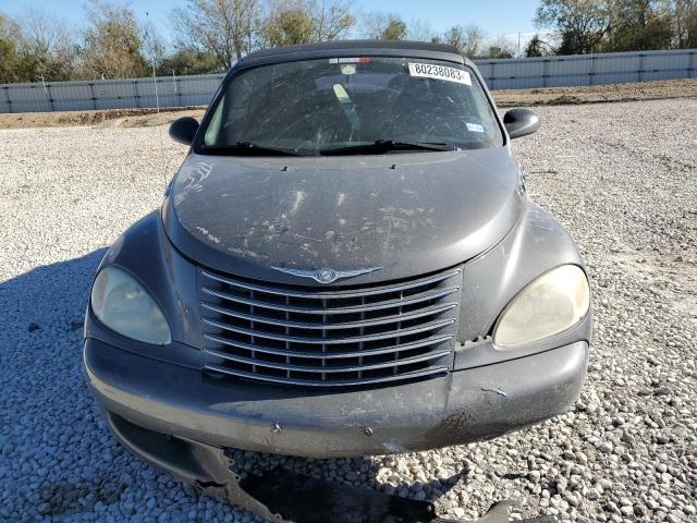 3C3AY75S15T363910 - 2005 CHRYSLER PT CRUISER GT CHARCOAL photo 5