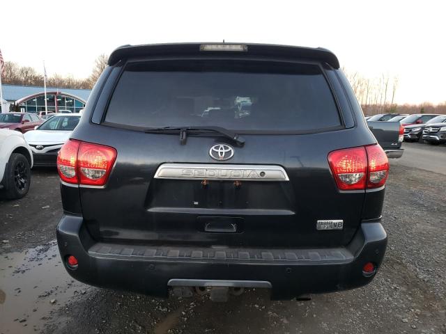 5TDDY5G1XBS054654 - 2011 TOYOTA SEQUOIA PLATINUM BLACK photo 6