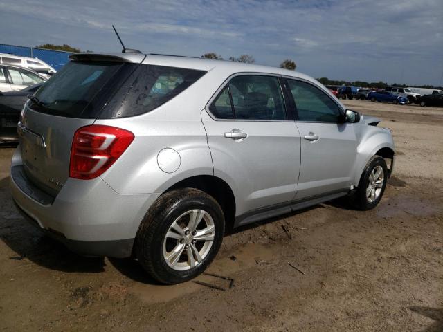 2GNALBEK6G6132125 - 2016 CHEVROLET EQUINOX LS SILVER photo 3