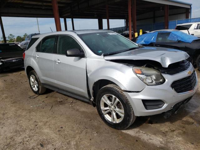 2GNALBEK6G6132125 - 2016 CHEVROLET EQUINOX LS SILVER photo 4