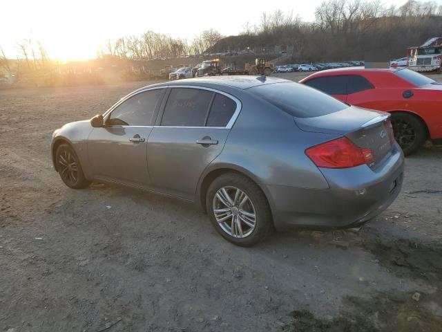 JN1CV6AR8FM520076 - 2015 INFINITI Q40 GRAY photo 2