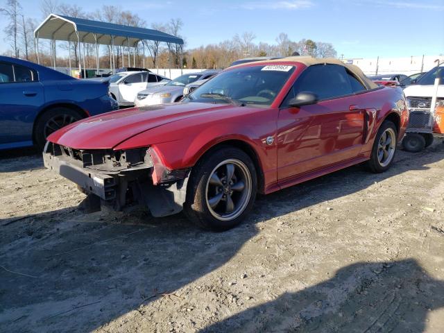 1FAFP45X34F212676 - 2004 FORD MUSTANG GT RED photo 1