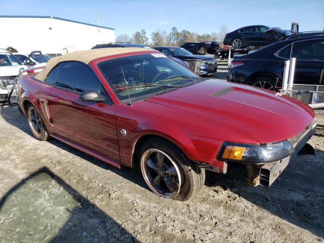 1FAFP45X34F212676 - 2004 FORD MUSTANG GT RED photo 4