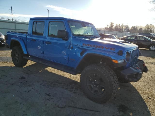 1C6JJTEG5NL129437 - 2022 JEEP GLADIATOR MOJAVE BLUE photo 4