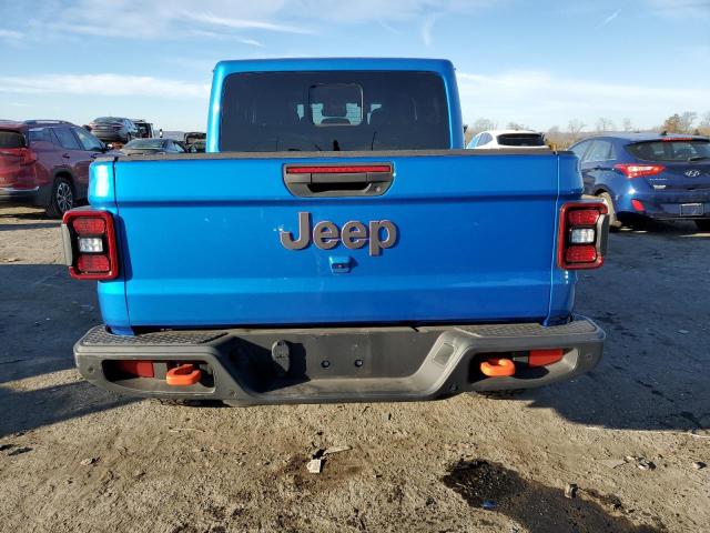 1C6JJTEG5NL129437 - 2022 JEEP GLADIATOR MOJAVE BLUE photo 6