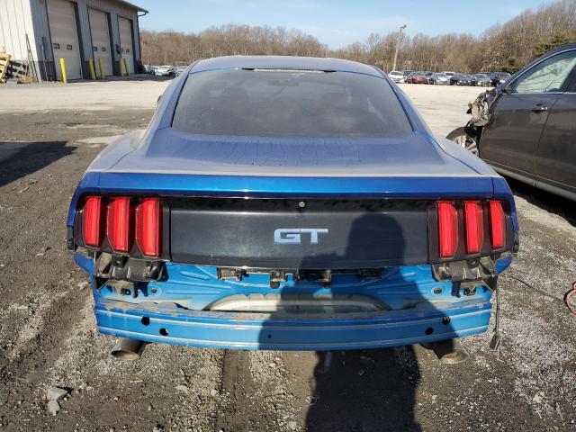1FA6P8CF0H5246393 - 2017 FORD MUSTANG GT BLUE photo 6