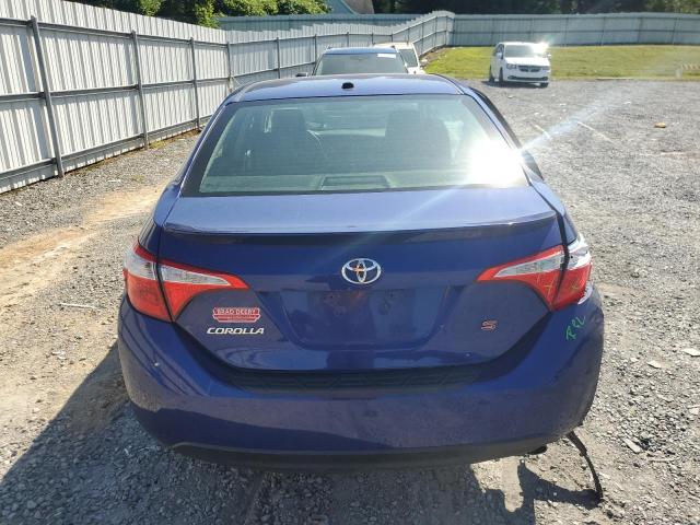 2T1BURHE3FC335818 - 2015 TOYOTA COROLLA L BLUE photo 6