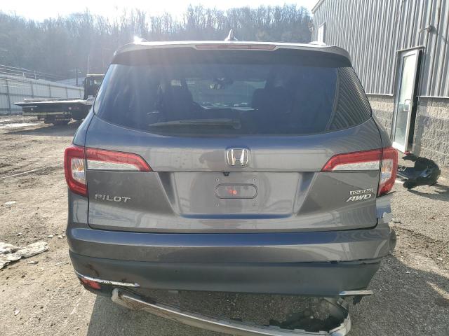 5FNYF6H97MB063501 - 2021 HONDA PILOT TOURING GRAY photo 6