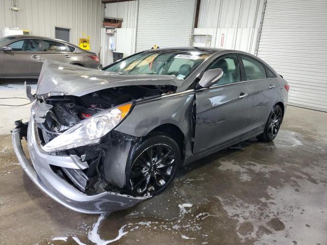 5NPEC4AB4CH376678 - 2012 HYUNDAI SONATA SE GRAY photo 1