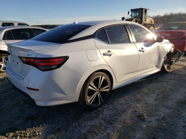 3N1AB8DV8NY254445 - 2022 NISSAN SENTRA SR WHITE photo 3