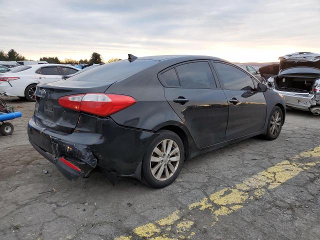 KNAFX4A65E5066258 - 2014 KIA FORTE LX BLACK photo 3