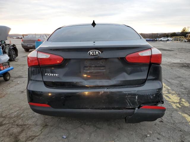 KNAFX4A65E5066258 - 2014 KIA FORTE LX BLACK photo 6