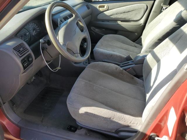 1Y1SK5280WZ434714 - 1998 CHEVROLET GEO PRIZM BASE RED photo 7