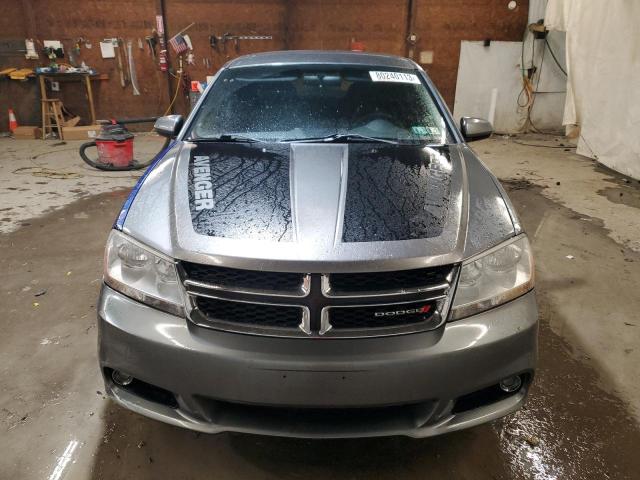 1C3CDZCB6DN680874 - 2013 DODGE AVENGER SXT CHARCOAL photo 5