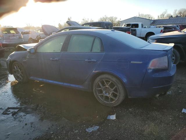 19UUA76567A010662 - 2007 ACURA TL TYPE S BLUE photo 2