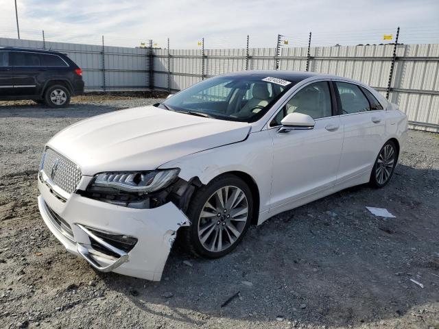 3LN6L5E91HR600815 - 2017 LINCOLN MKZ RESERVE WHITE photo 1