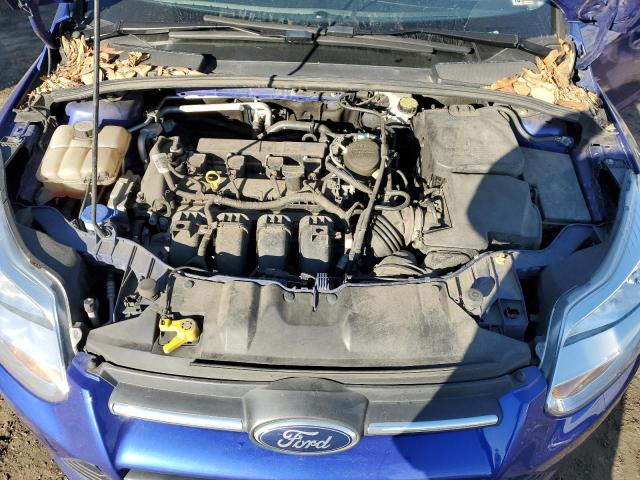 1FADP3F24DL142661 - 2013 FORD FOCUS SE BLUE photo 11