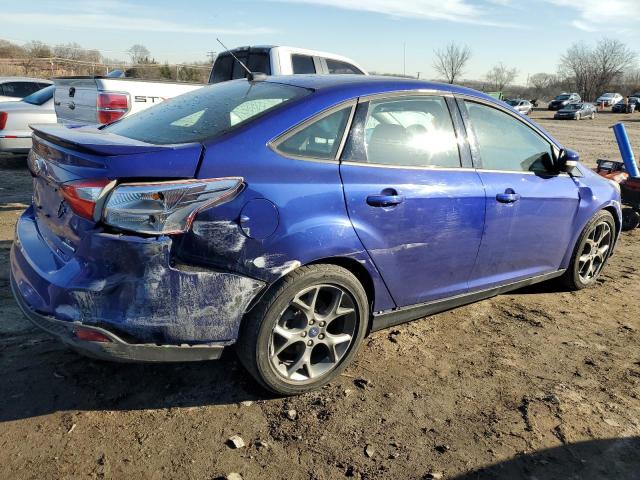 1FADP3F24DL142661 - 2013 FORD FOCUS SE BLUE photo 3