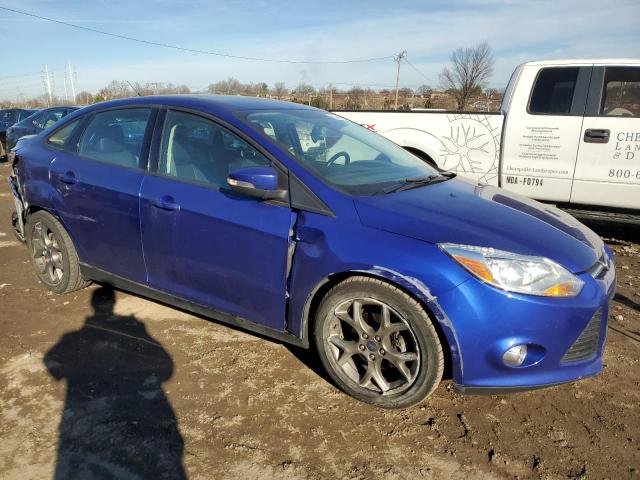 1FADP3F24DL142661 - 2013 FORD FOCUS SE BLUE photo 4