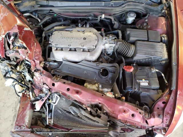 1HGCM66334A028236 - 2004 HONDA ACCORD LX BURGUNDY photo 11