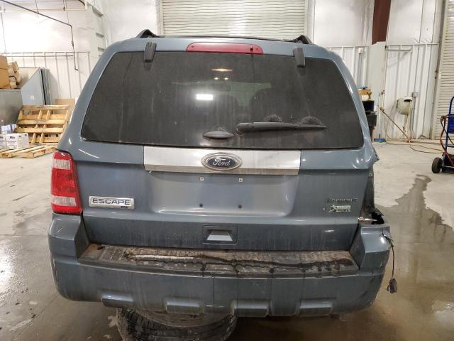 1FMCU9DG1CKB99366 - 2012 FORD ESCAPE XLT BLUE photo 6