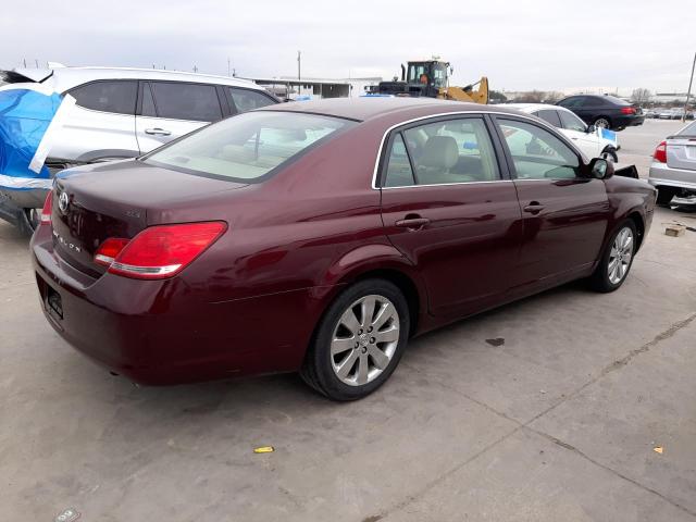 4T1BK36B17U247572 - 2007 TOYOTA AVALON XL MAROON photo 3