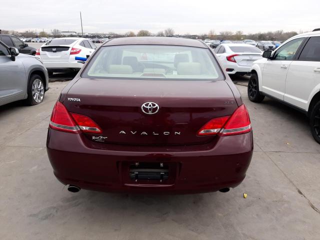 4T1BK36B17U247572 - 2007 TOYOTA AVALON XL MAROON photo 6