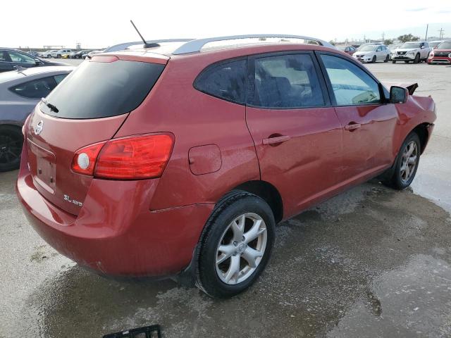 JN8AS58V28W144920 - 2008 NISSAN ROGUE S RED photo 3